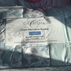 Used down alternative blanket